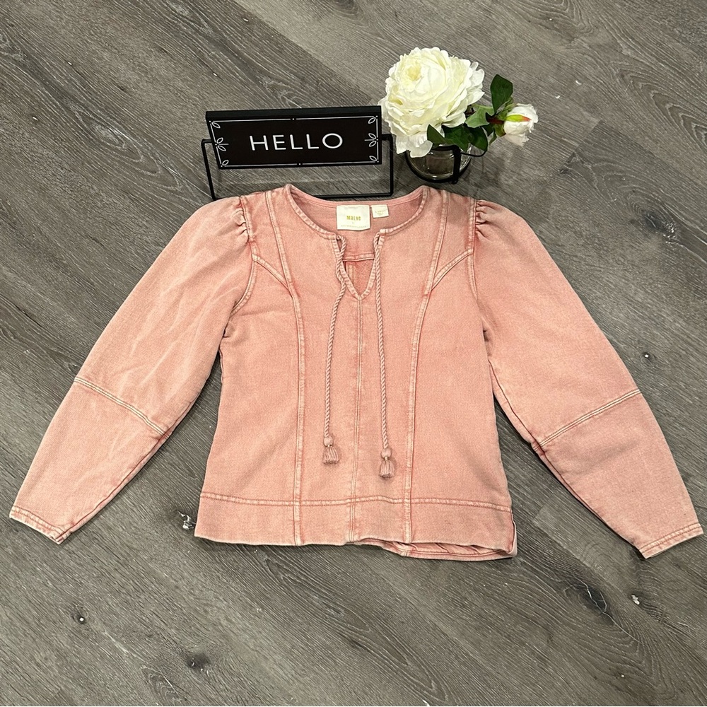 Pink Maeve Anthropologie Sweater XS Like New